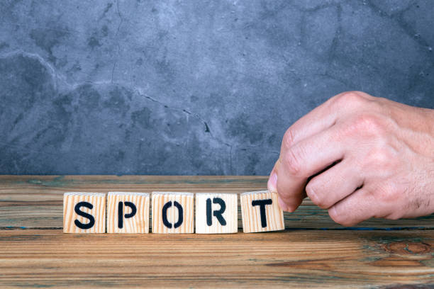 istock Sport - word from wooden letters 1152600449