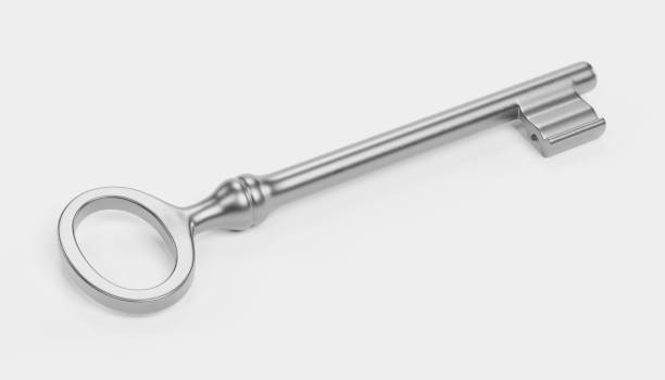 istock Realistic 3D Render of Classic Old Key 1152602827