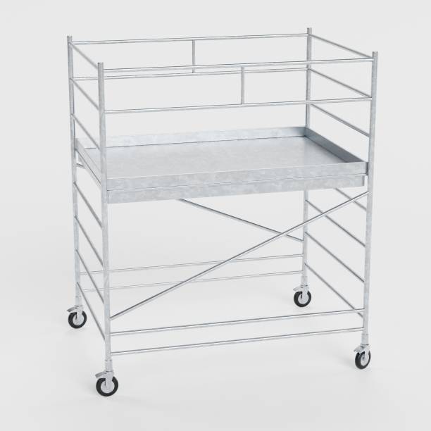 istock Realistic 3D Render of Metal Scaffolding 1152602916