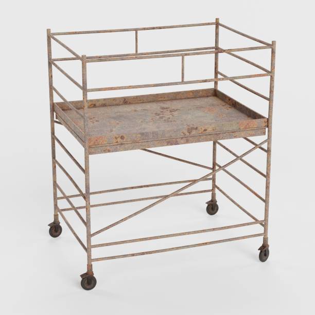 istock Realistic 3D Render of Metal Scaffolding 1152602948