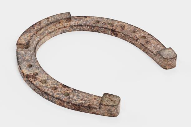 istock Realistic 3D Render of Horseshoe 1152602982