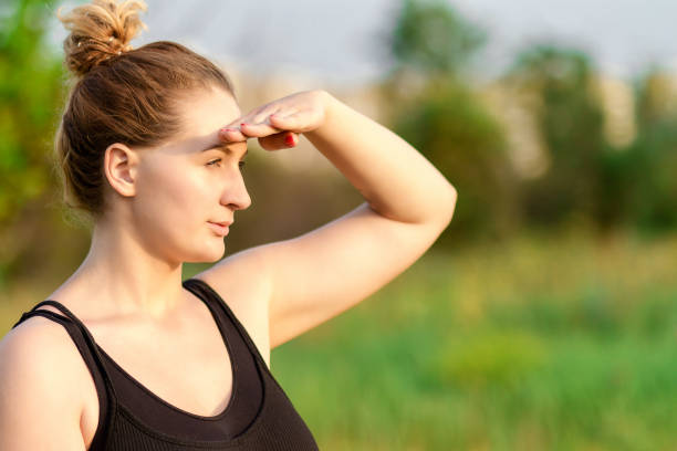 istock Woman looking distance 1152608153