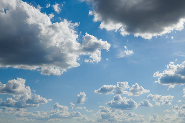 istock Bright sunny clouds, beautiful sky at day as background 1152609963