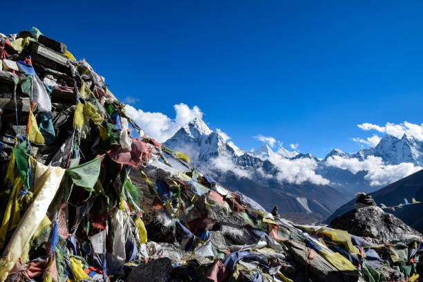 istock Prayer flags at khumbu Valley (Nepal) 1152611447