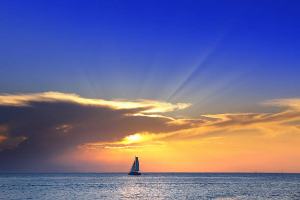 The beautiful landscape of a sea