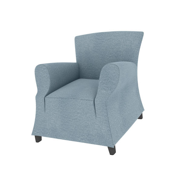 istock studio shot of a leather white armchair 1152614737