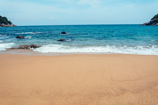 Beach Beautiful beach In the island Summer holiday