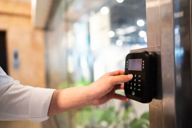 keyless door lock integration with security systems