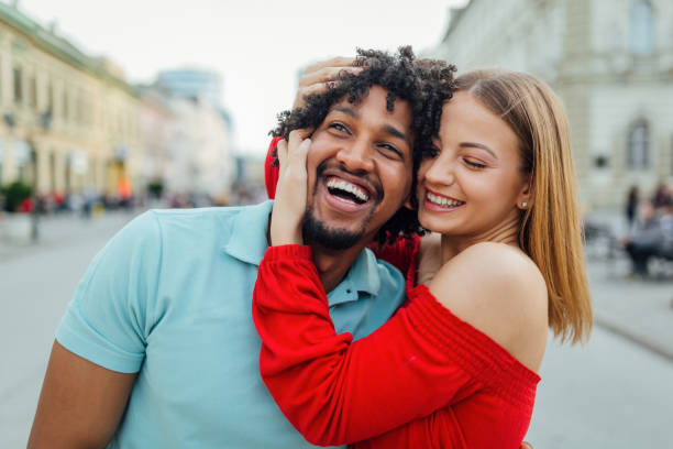 istock Man and woman having fun 1152622814