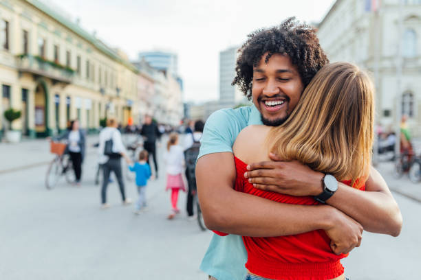 istock Man and woman having fun 1152622923