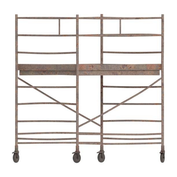 istock Realistic 3D Render of Metal Scaffolding 1152626812