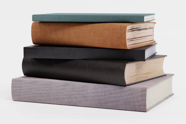 istock Realistic 3D Render of Pile of Books 1152626848