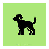 istock Dog Icon 1152628971