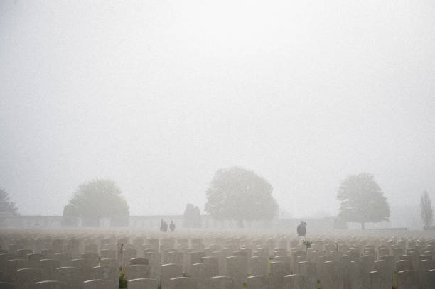 istock Tyne Cot Cemetery near Ypres 1152633889