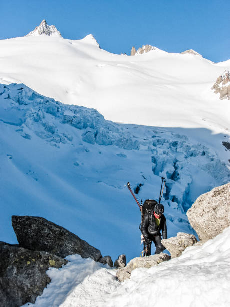 istock Climbing on a Haute Route Traverse 1152636468
