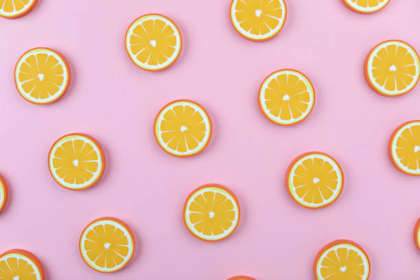 istock Colorful pattern of Orange slices 1152638719