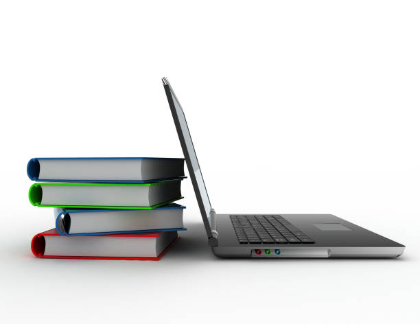istock laptop and books 1152639888