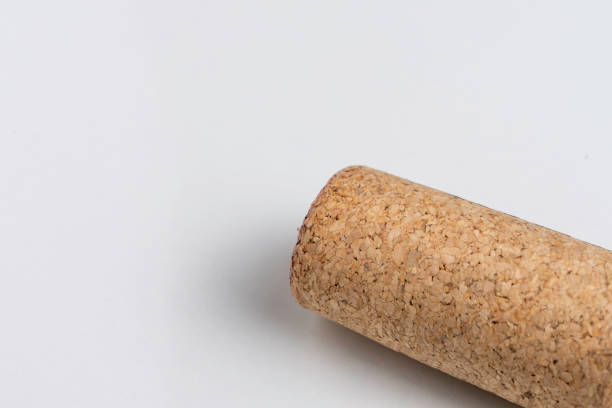 istock Wine cork isolated on the white 1152642238