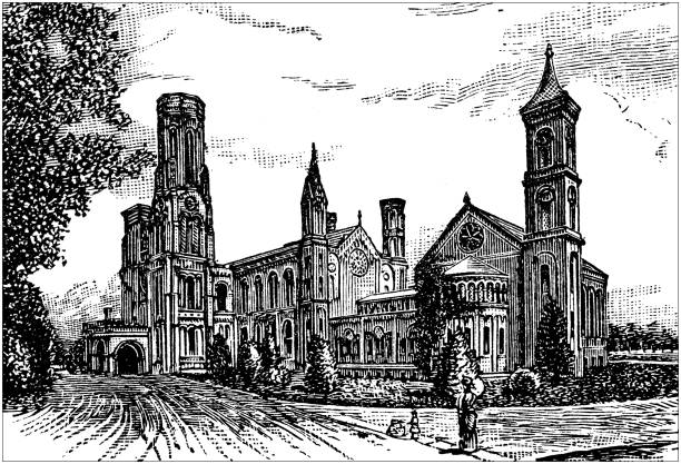 istock Antique illustration of USA: Washington, Smithsonian Institution 1152648917