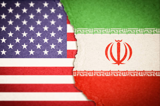 istock Concept of Conflict between USA and Iran 1152651365