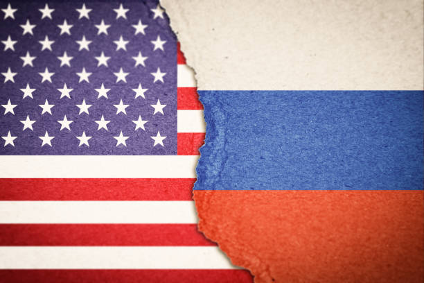istock Concept of Conflict between USA and Russia 1152651376