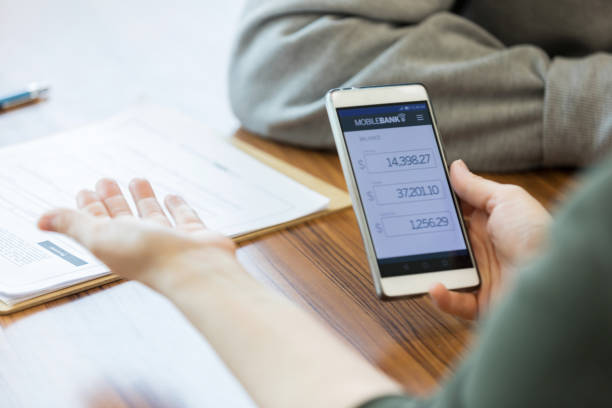 istock Unrecognizable account manager explains total cost of loan 1152654548
