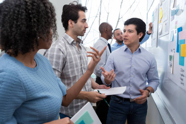 istock Diverse business people discussing ideas 1152654897