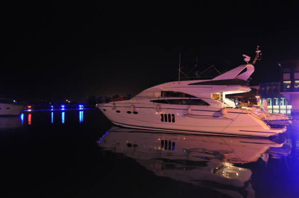 istock The beautiful Night Limassol Marina in Cyprus 1152660421