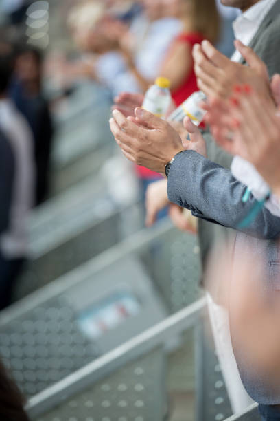 istock Cheering at tents tournament 1152662789