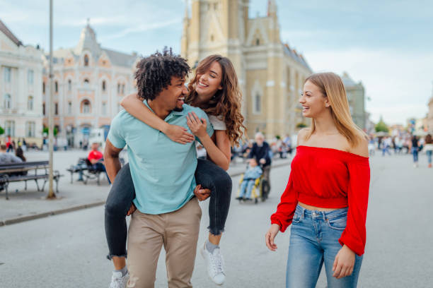 istock Friends having fun on a sunny day 1152667780