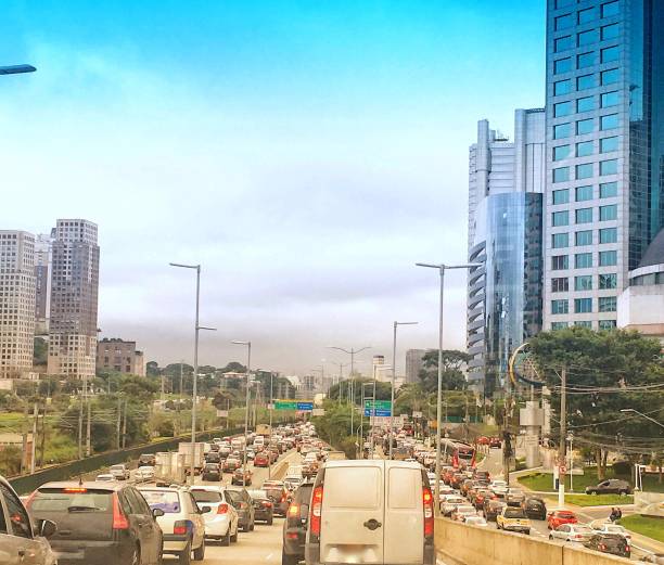 istock Traffic Jam in Sao Paulo 1152669011
