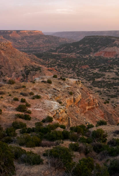 istock Palo Duro Canyon Texas Sunset Vertical Overlook 1152679031