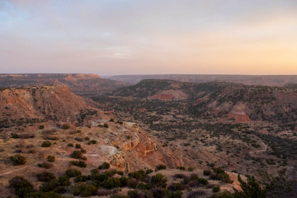 istock Palo Duro Canyon Texas Sunset from Overlook 1152680378