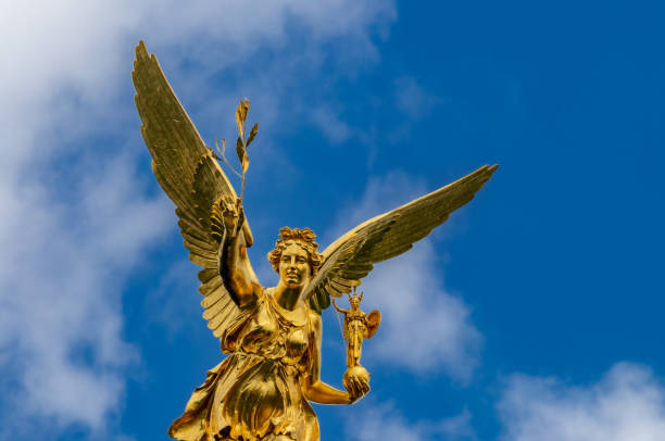 istock Angel of peace statue called Friedensengel in Munich, Bavaria 1152682619