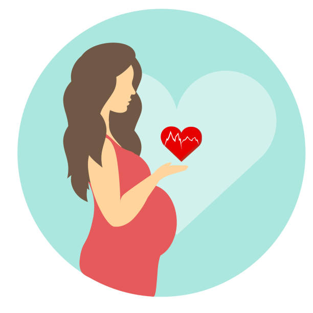30 Cartoon Of Pregnant Belly Heart Shape Hands Illustrations & Clip Art -  iStock