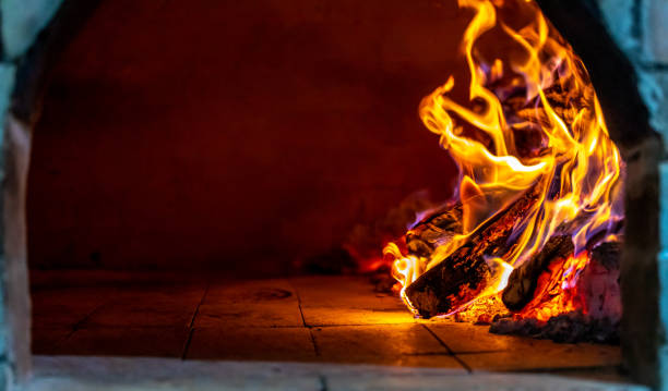 istock super hot and lovely wood oven with space for description 1152695353
