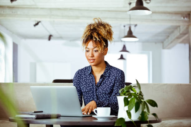 istock Confident female entrepreneur planning business 1152695837