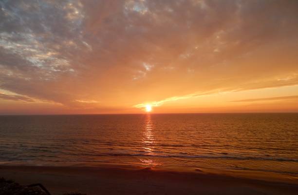 istock Beautiful sunset at the North Sea coast 1152699608