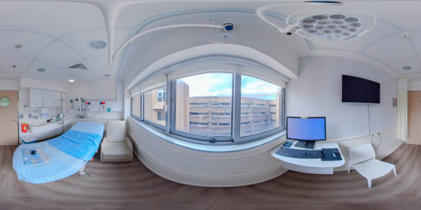 Hospital room Hospital room 360 degree view photos stock pictures, royalty-free photos & images