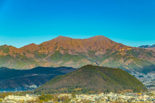 istock Mountains Landscape Scene, Japan 1152701095