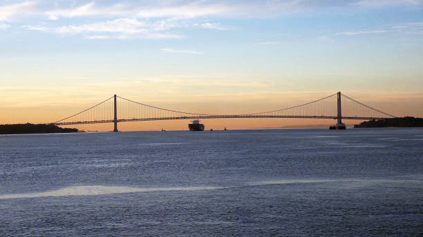 istock ship passing under the Golden Gate Bridge in San Francisco, USA 1152704687