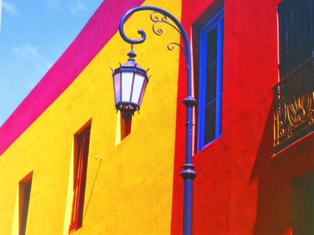 The colorful house on Caminito Street of la Boca, in Buenos Aires city. The colorful house on Caminito Street of La Boca, in Buenos Aires city. la boca stock pictures, royalty-free photos & images