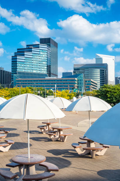 istock North Coast Harbor district and downtown Cleveland Ohio USA 1152709433