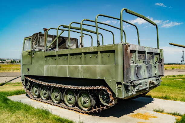 istock m548 military tracked transport 1152713736