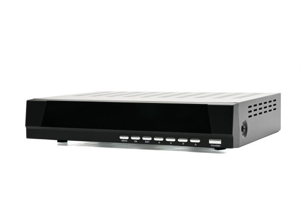 istock Digital TV receiver on white background.Tuner 1152720900