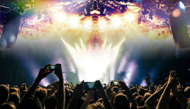 istock Music festival crowd 1152722682