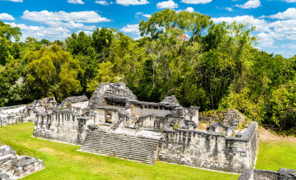 istock Ancient Mayan ruins at Tikal in Guatemala 1152741782