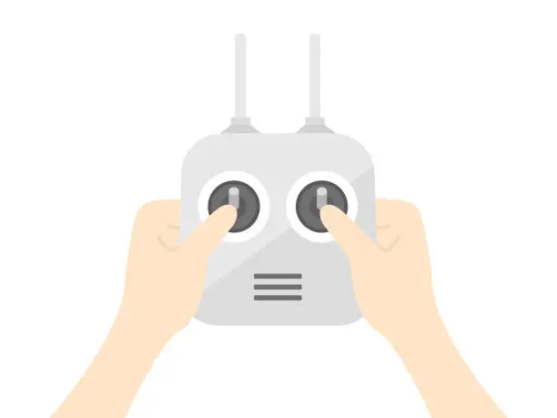 Vector illustration of controller