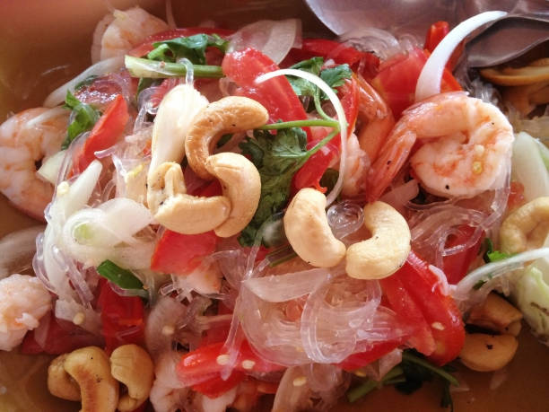 istock Thai spicy shrimp salad 1152743997