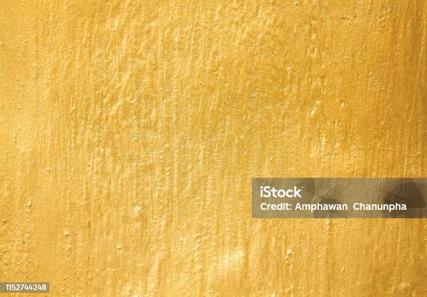 Gold Rough Pattern Old Gold Cement Wall In Rough Patterns Abstract Texture For Background ...